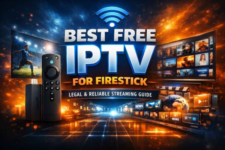 Best Free IPTV for Firestick in 2026 – Safe & Working Options