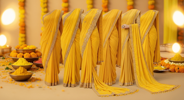 Why Is a Haldi Saree for Bride Usually Yellow?