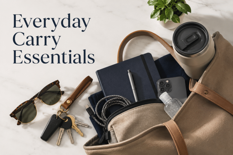 Everyday Carry Essentials for Busy Workdays