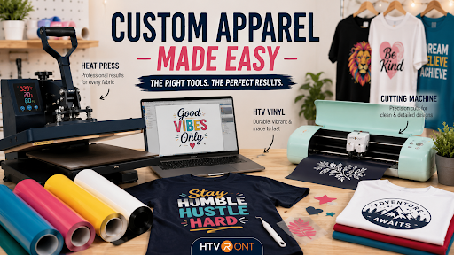 Choosing the Right Equipment for a Successful Custom Apparel Business