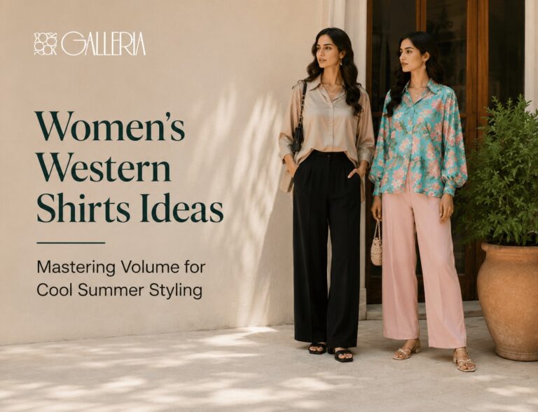 How Western Shirts Elevate Women’s Summer Looks: The ‘Structured Drape’