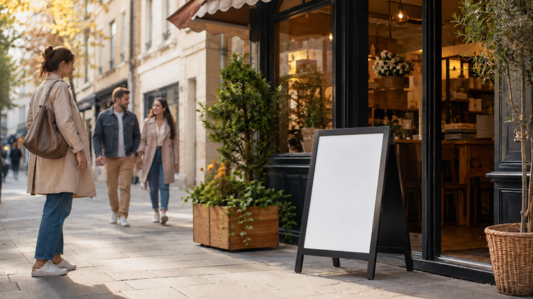 A-board advertising sign – a must-have for every local business