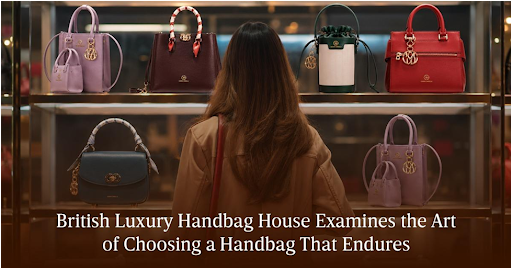British Luxury Handbag House Examines the Art of Choosing a Handbag That Endures