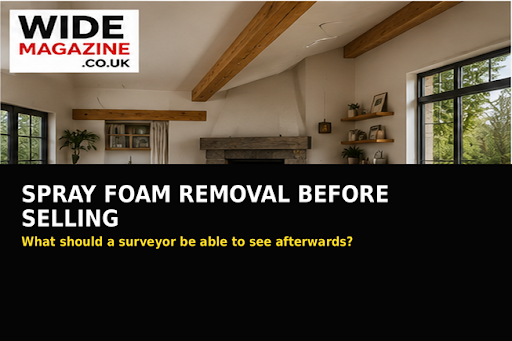 Spray Foam Removal Before Selling: What Should a Surveyor Be Able to See Afterwards? Spray Foam Removal Before Selling: What Should a Surveyor Be Able to See Afterwards?